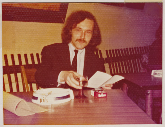 Peter im 'Faß' 1974-2-560