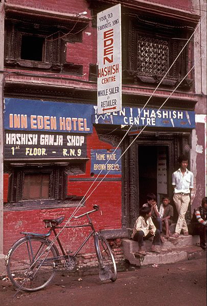 405px-Hashish-shop-Kathmandu-1973