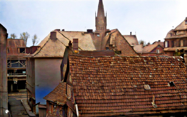 55-Teufelslustgärtchen_-_Blick_auf_die_Johanneskirche 2xVance, 2x Fast Stone-Colorized-B600 55-Teufelslustgärtchen_-_Blick_auf_die_Johanneskirche 2xVance, 2x Fast Stone-Colorized-B600
