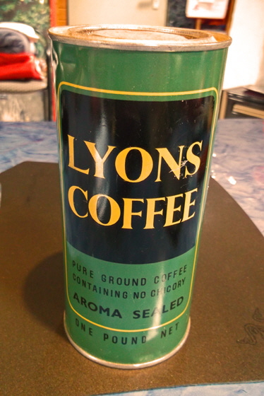 grüner Lyons Coffee-Dose-H560